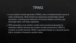 Real life application of Random Number Generator algorithm.pptx