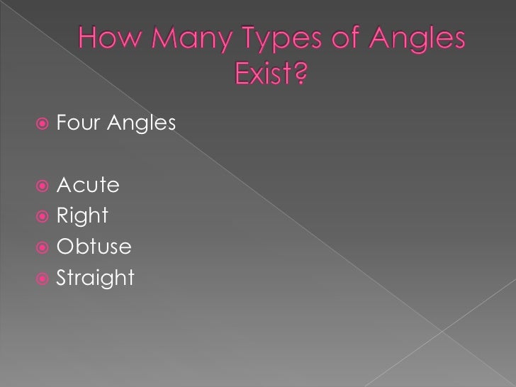 What are some real world examples of an obtuse angle?