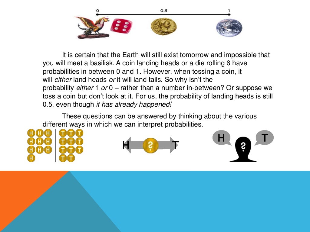 Real life situation's example on PROBABILITY