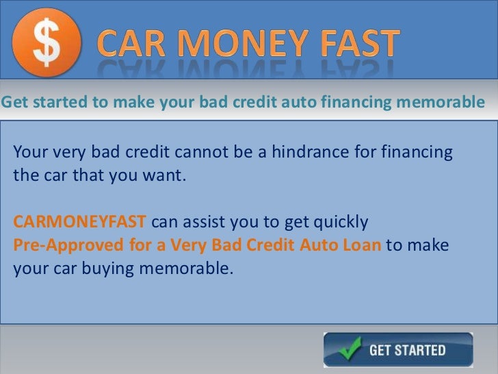Really Bad Credit Car Loans, Get Auto Loans With Guaranteed Approval