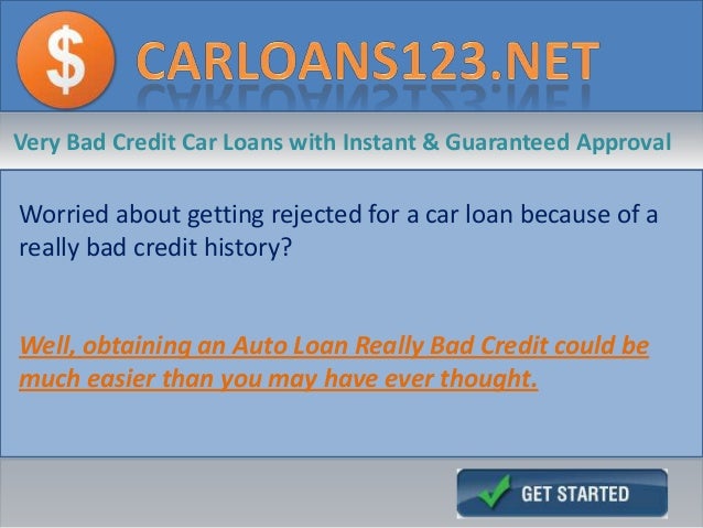 Really bad credit car loans