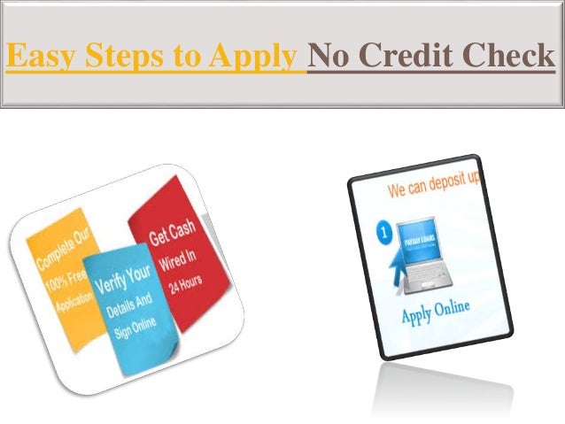 no credit check loans for bad credit
