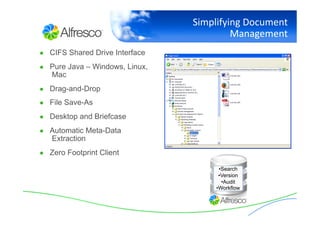 Really Simple Document Management with Alfresco