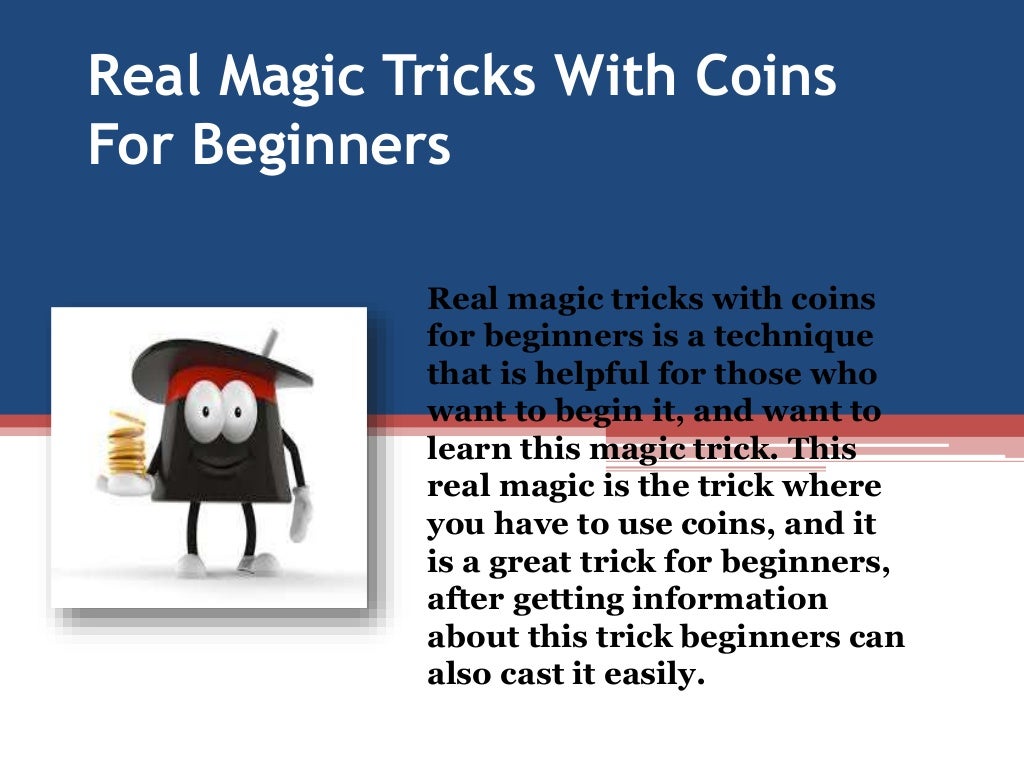 Real magic tricks with coins for beginners 9660685909