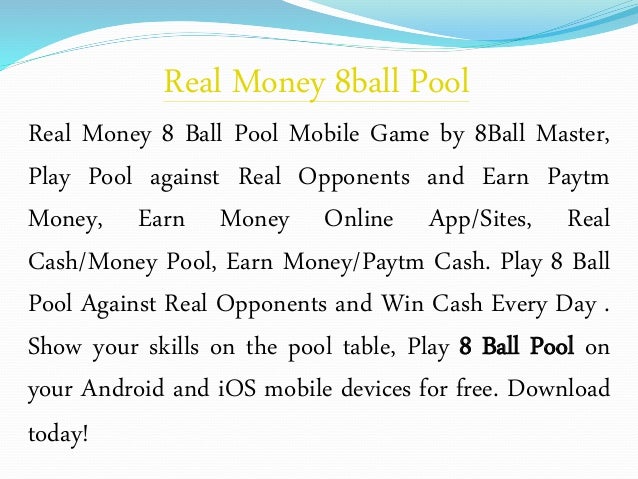 Paytm Cash Pool Game Paytm Cash Pool Game