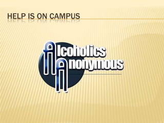 Help is on campus