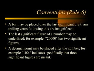 Show Significant Insignificant Real No+Significant Figures | PPT