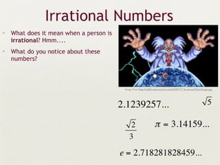 Real numbers