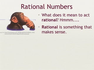 Real numbers