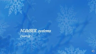 Number system class IX | PPTX