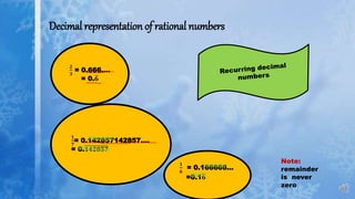 Number system class IX | PPTX