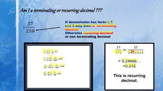 Number system class IX | PPTX