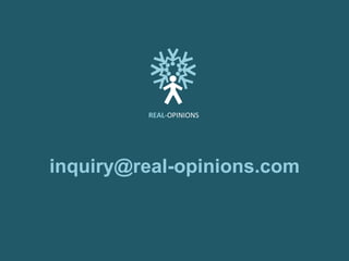 [email_address] REAL -OPINIONS 