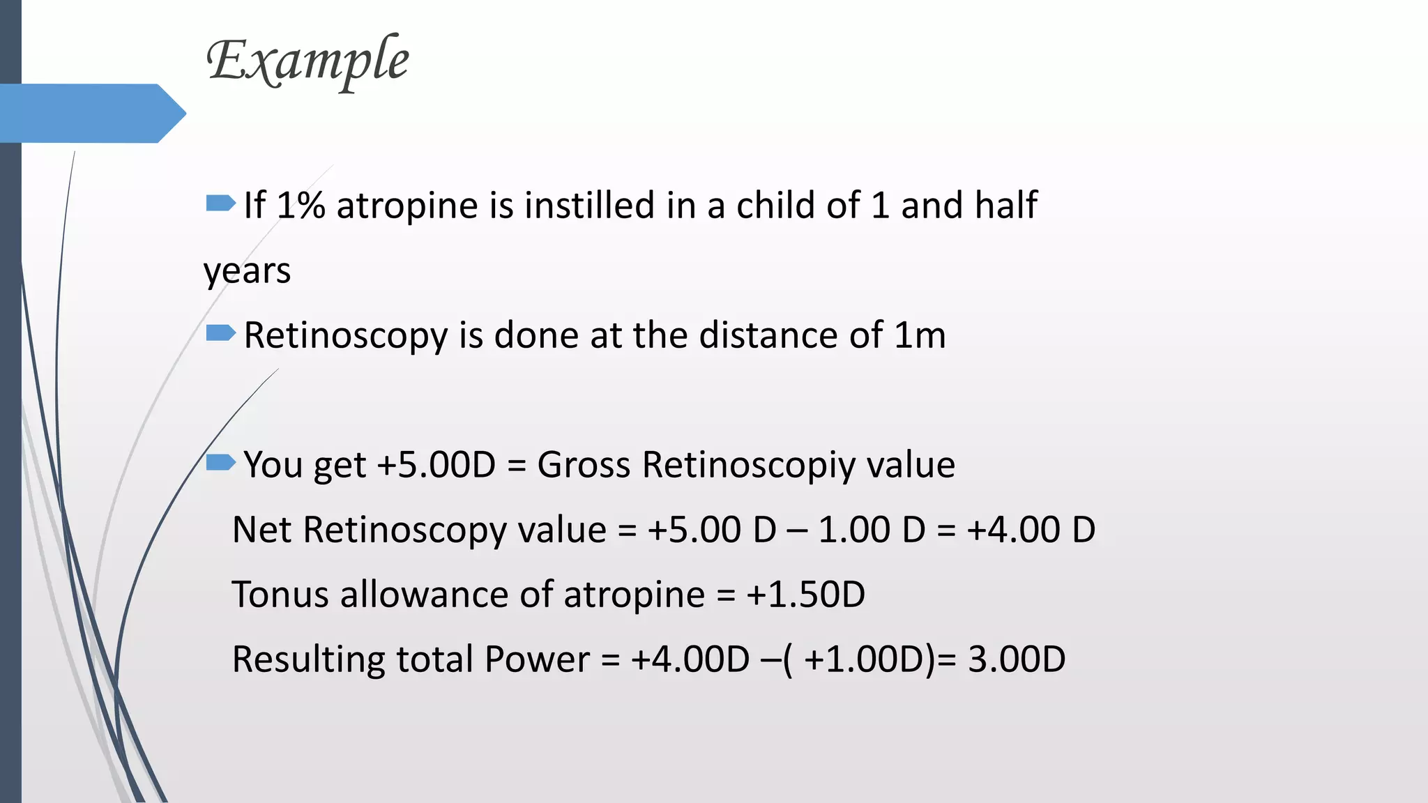 Real pediatric refraction and spectacle power prescription in ...