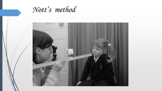 Notts Method Real pediatric refraction and spectacle power prescription in ...