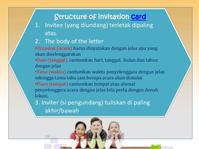 Real ppt invitation card