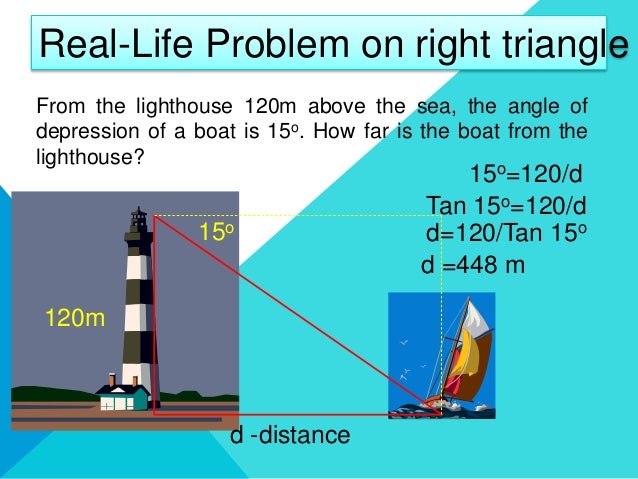 right triangles Application