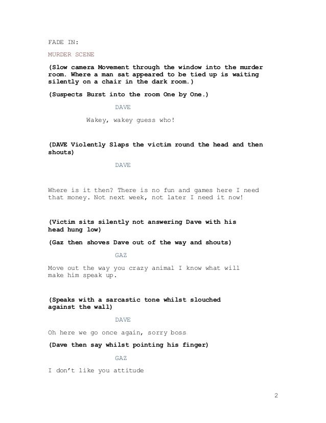 Real script