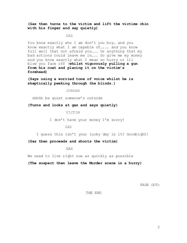 Real script