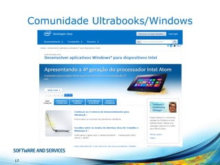 ComunidadeUltrabooks/Windows 
17 
 