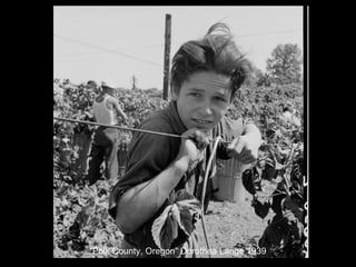 “Polk County, Oregon” Dorothea Lange 1939
 