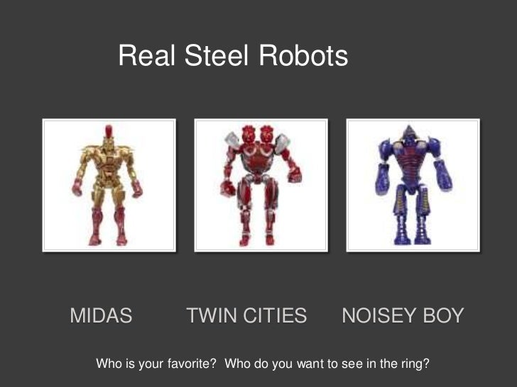 Real Steel Robot Toys
