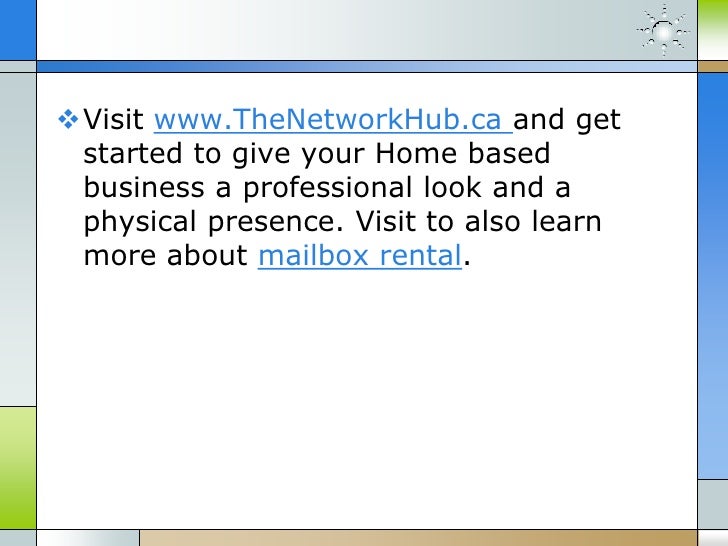 Real street address versus a post office box address