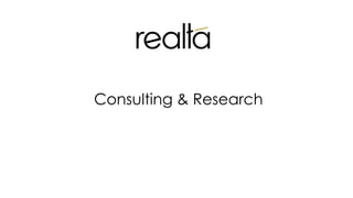 Consulting & Research
 