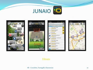 JUNAIO
20AR - Cozzolino, Fumagalli, Ghaznavian
Filmato
 