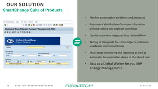 REALTECH SmartChange solutions ppt | PPTX