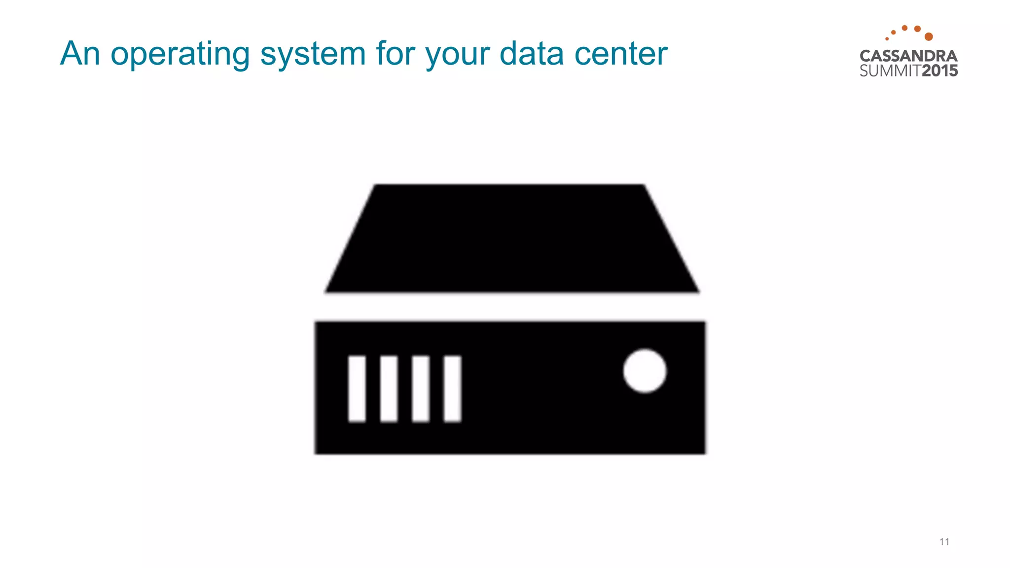 An operating system for your data center 11 