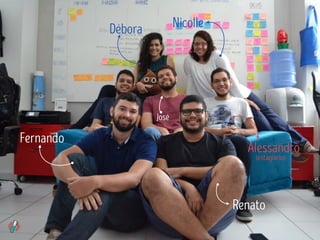 Fernando
Renato
NicolleDébora
Alessandro
José
(estagiário)
 
