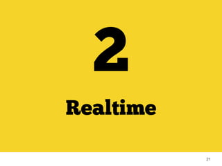 21 
2 
Realtime 
 