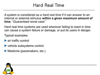 Making Linux do Hard Real-time | PDF