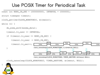 Making Linux do Hard Real-time | PDF