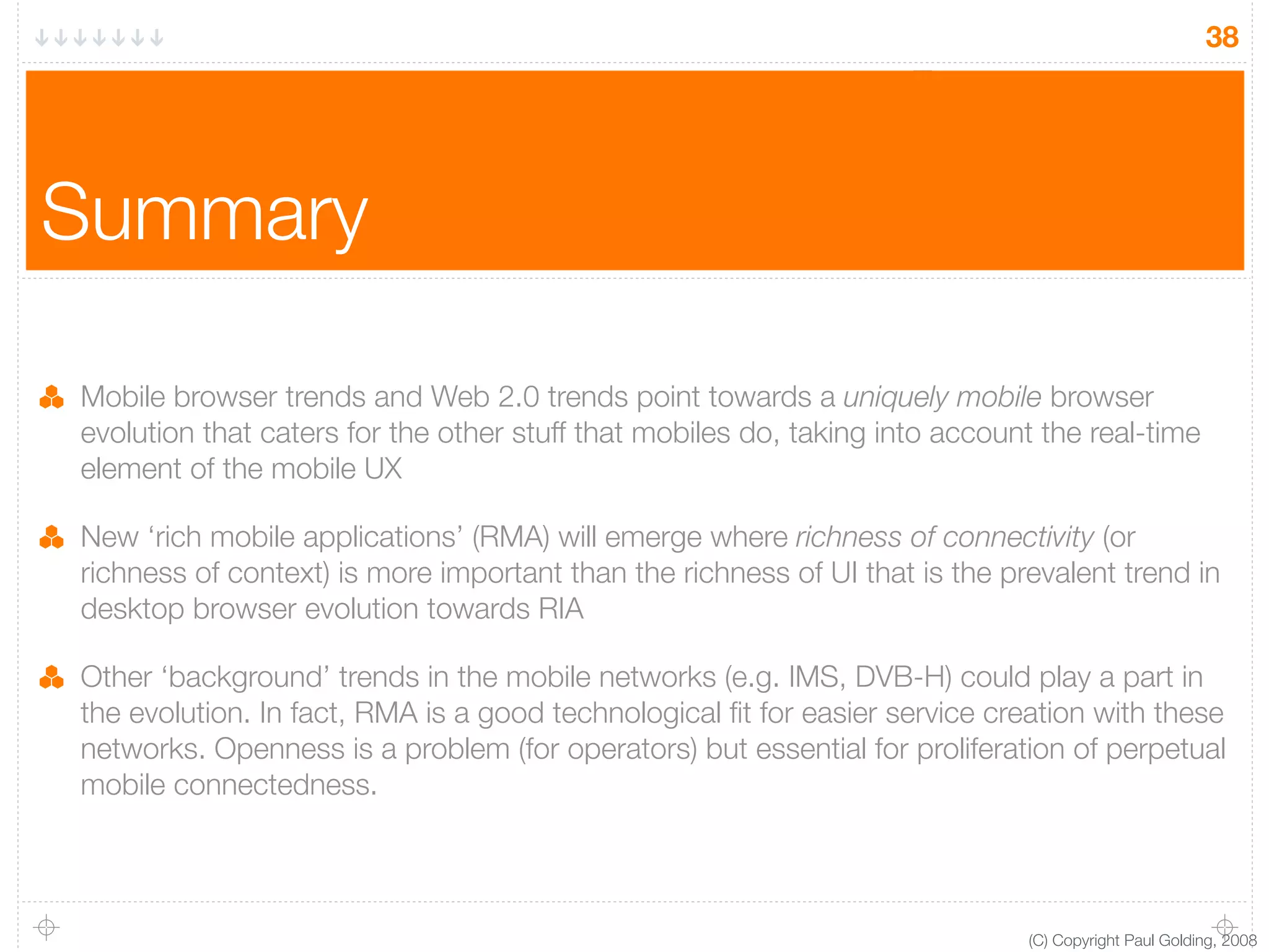 Real Time Mobile Web V0.2