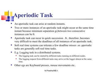 Real time scheduling - basic concepts | PPT