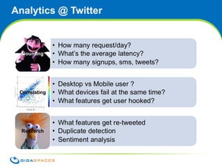 Analytics @ Twitter 