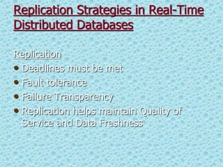 Real time database | PPT