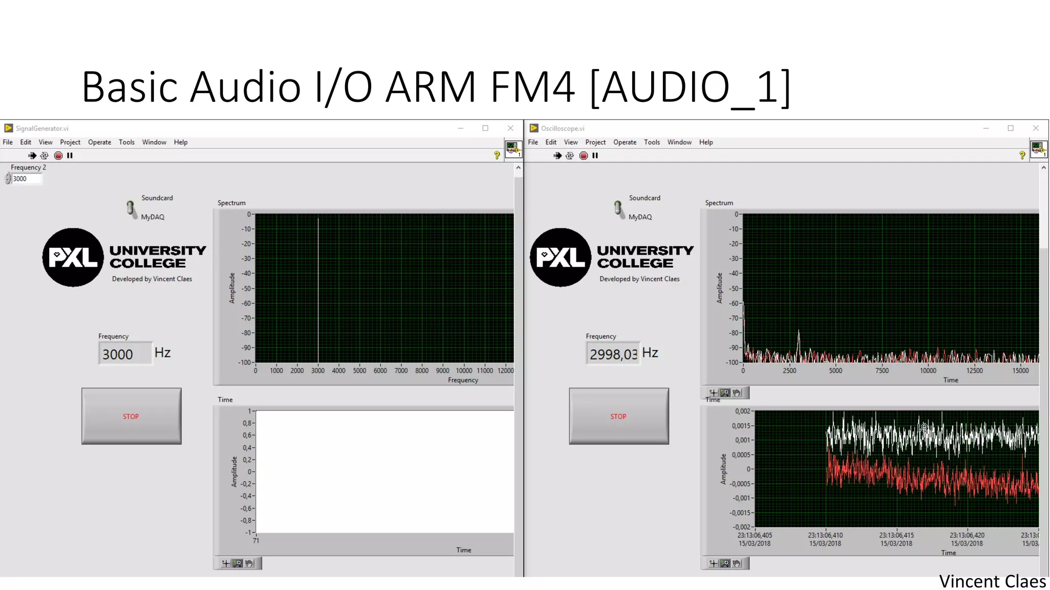 Basic Audio I/O ARM FM4 [AUDIO_1]
Vincent Claes
 