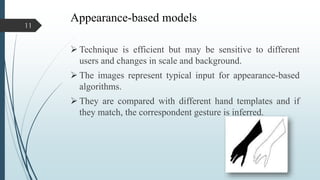 Real time gesture recognition | PPTX