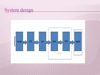 System design
 