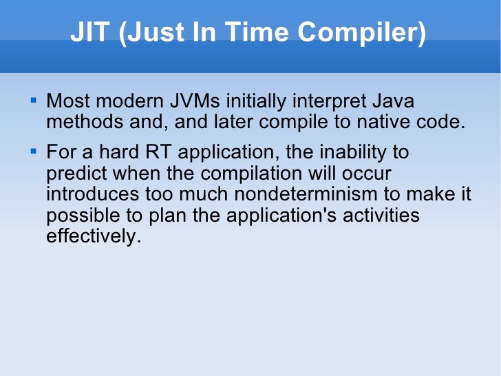 Introduction to Real Time Java