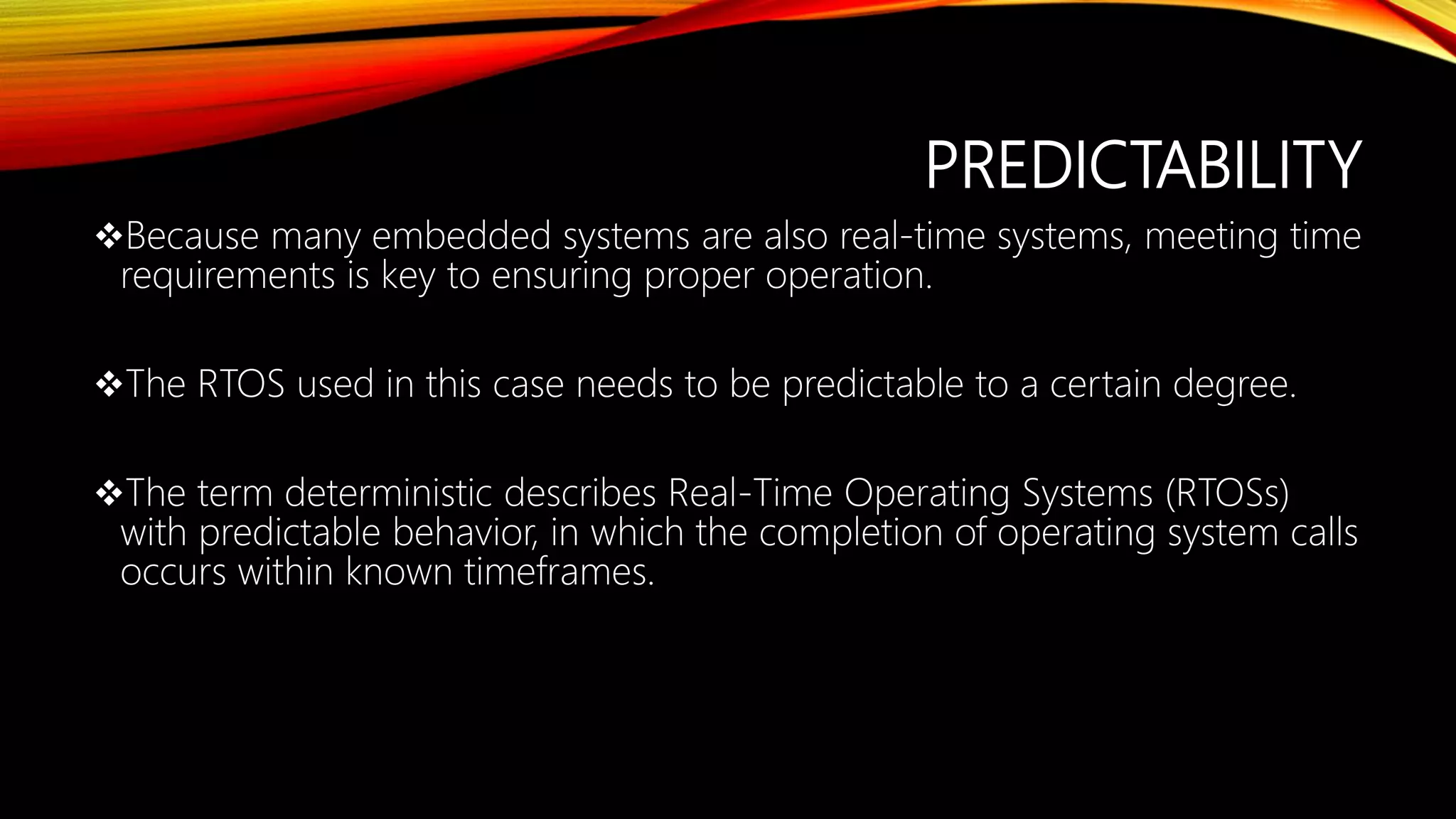 Real time operating system | PPTX