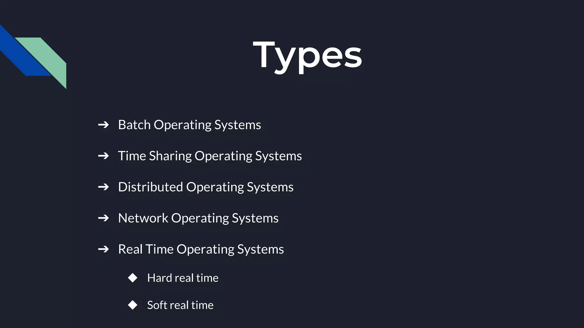Real time operating systems | PPT