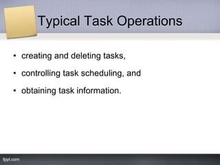 Real time Operating System | PPTX