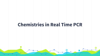 Chemistries in Real Time PCR
 