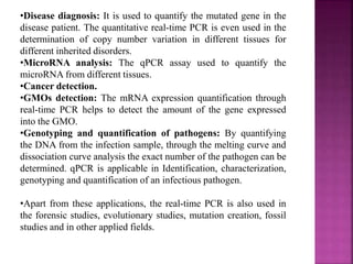 Real time pcr | PPTX