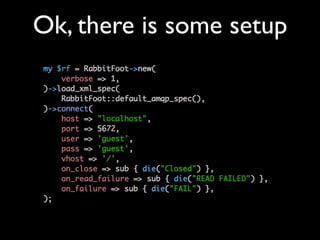 Ok, there is some setup
 