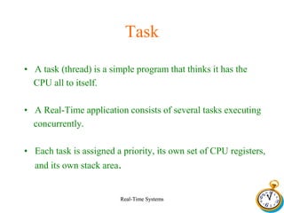 Real Time Systems | PPTX